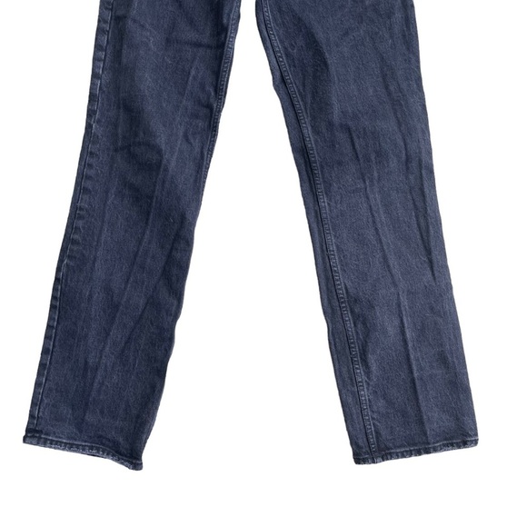 Abercrombie & Fitch Women’s The 90s Straight Ultra High Rise Black Denim Jeans - Picture 2 of 8